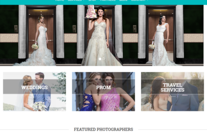 Bridal Wedding Web Design